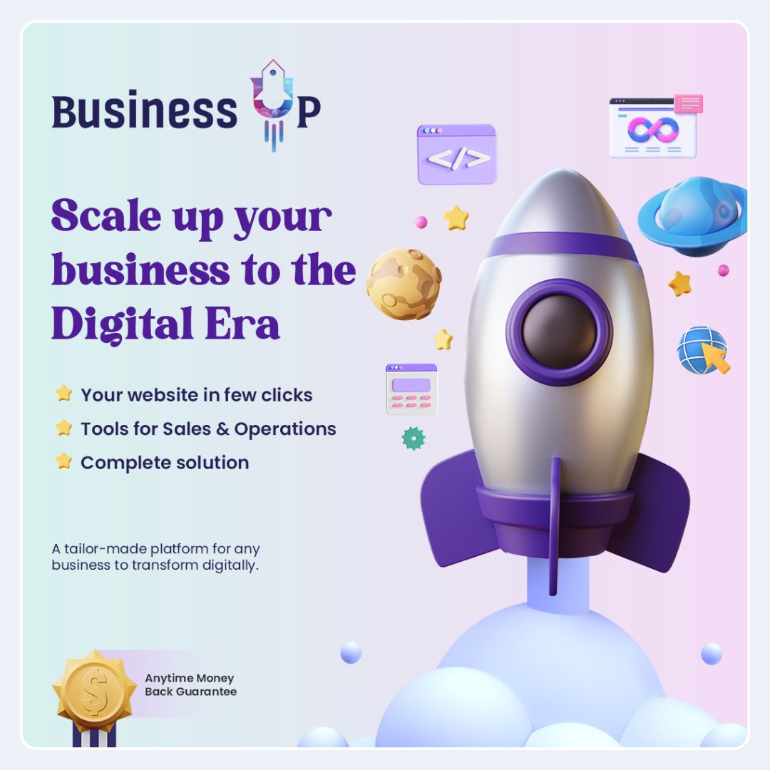 Business poster design sample